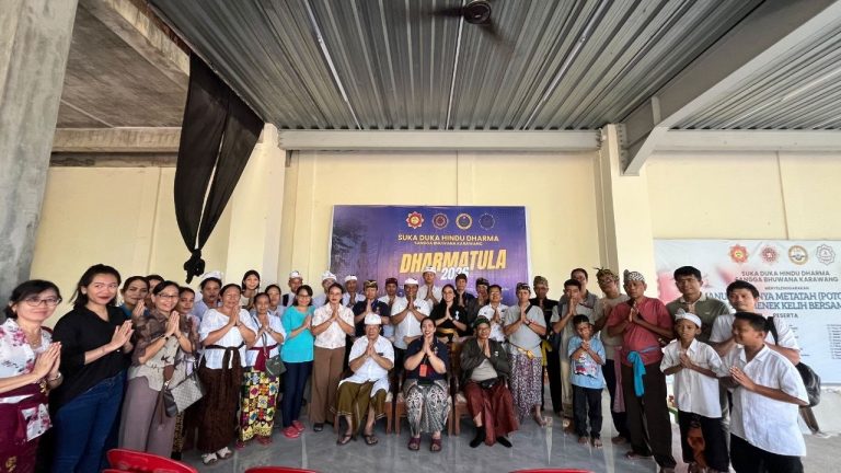 STAH Dharma Nusantara Jakarta Gelar Sosialisasi PMB 2026/2027 Melalui Dharmatula di Karawang 1